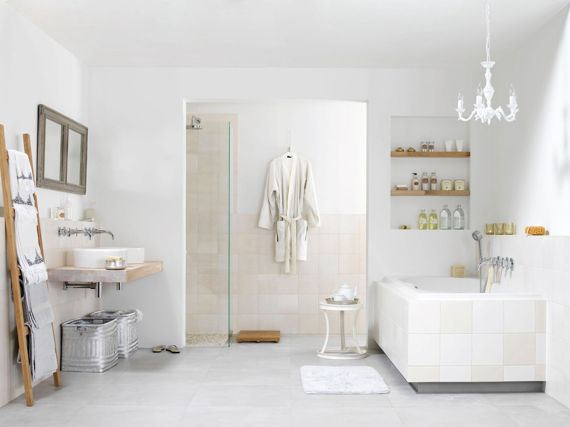 Houten accessoires badkamer: badkamer hout i love my interior ...