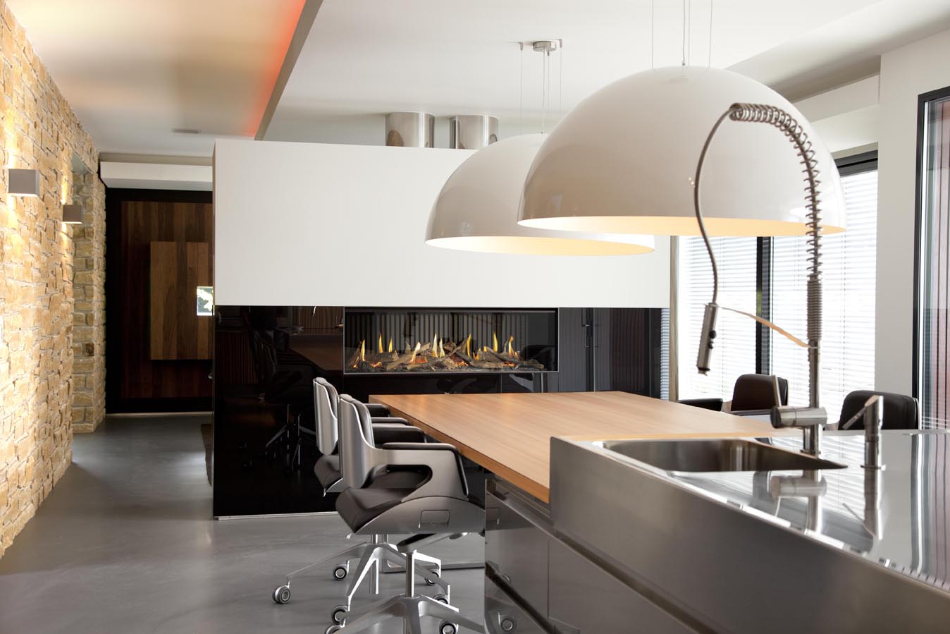 Afscheiding woonkamer keuken ~ artikill.com