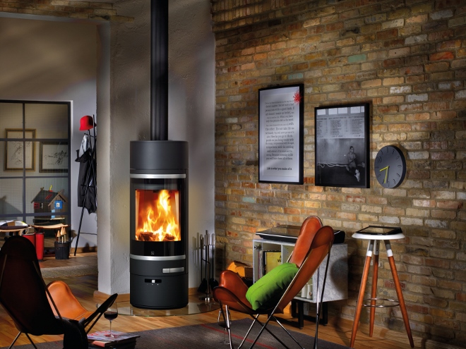 Houtkachels voor je interieur: maatmeubel met inbouwhaard naar een ... Interieur woonkamer houtkachel