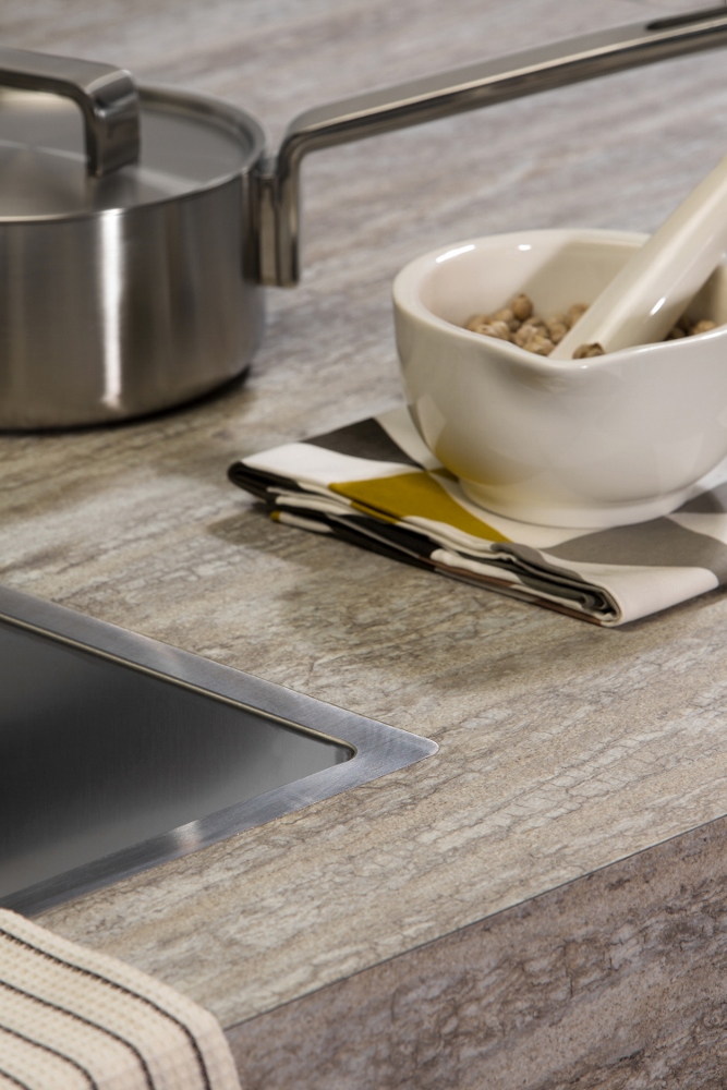 Keukenblad betonlook ikea: keukenblad van beton cire betonlook keuken.