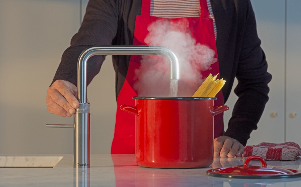 Quooker-Kochendwasserkraan im modernen Design