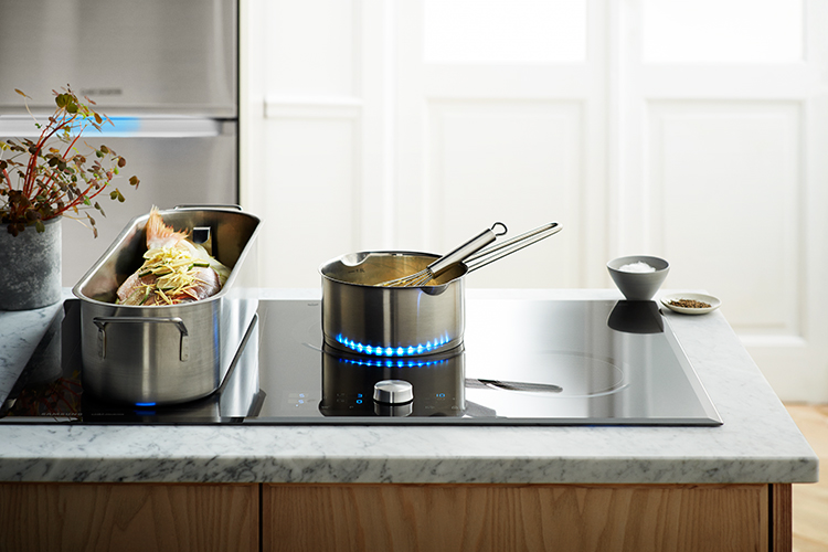 Samsung inductie kookplaat met Virtual Flame - Samsung Chef collection
