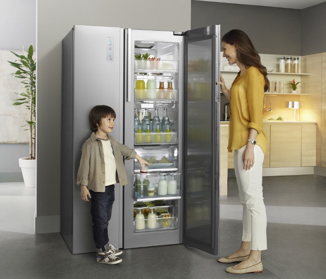 Samsung koelkast food showcase