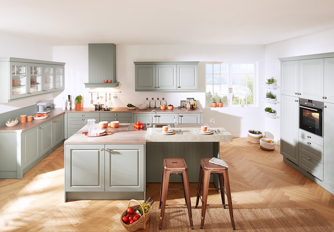 Landelijke keuken groen – atumre.com
