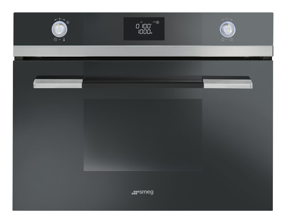Smeg oven met magnetronfunctie 45cm - Linea lijn