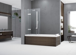 Novellini badwanden - douchecabine &amp; bad in één - Novellini