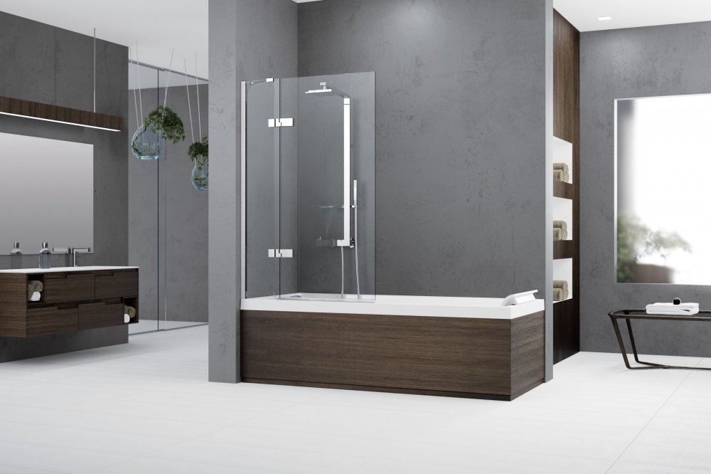 Novellini badwanden - douchecabine & bad in één
