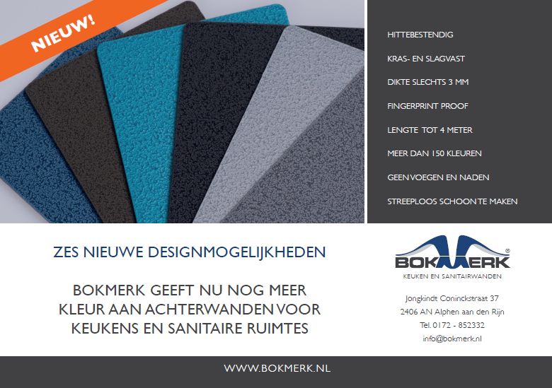 Nieuwe designkleuren bij Bokmerk