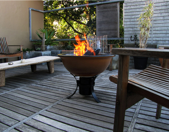 African Flame Fire Pit
