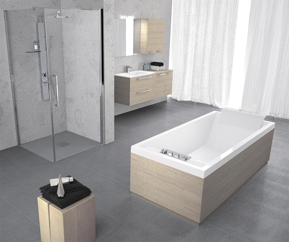 Novellini Sense ligbaden