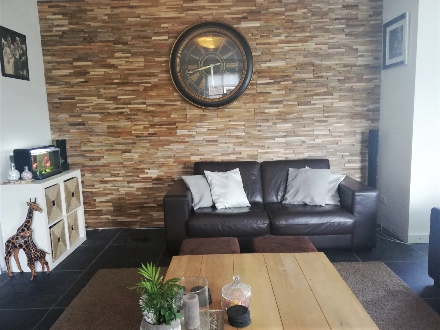 Woodindustries wandbekleding houtstrips