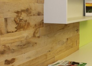 Woodindustries wandbekleding pallethout - Woodindustries