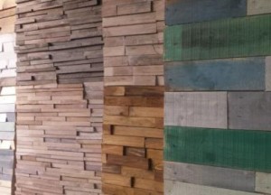 Woodindustries wandbekleding steigerhout