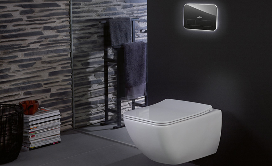 Villeroy & Boch ViConnect bedieningsplaat met reservoir