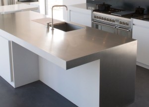 Dekker keukenblad roestvrij staal (rvs) - Dekker Zevenhuizen