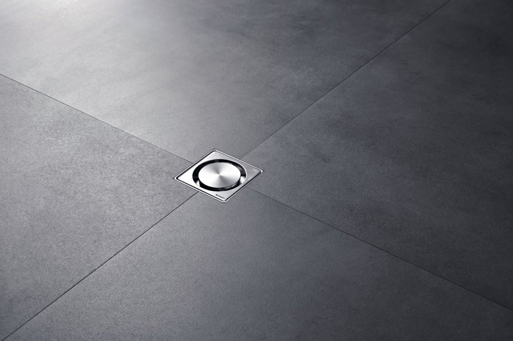 Geberit compacte vloerput met haarzeef