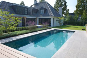 Privé zwembad in de tuin - 