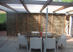 Wilgentenen schermen - Wilhout