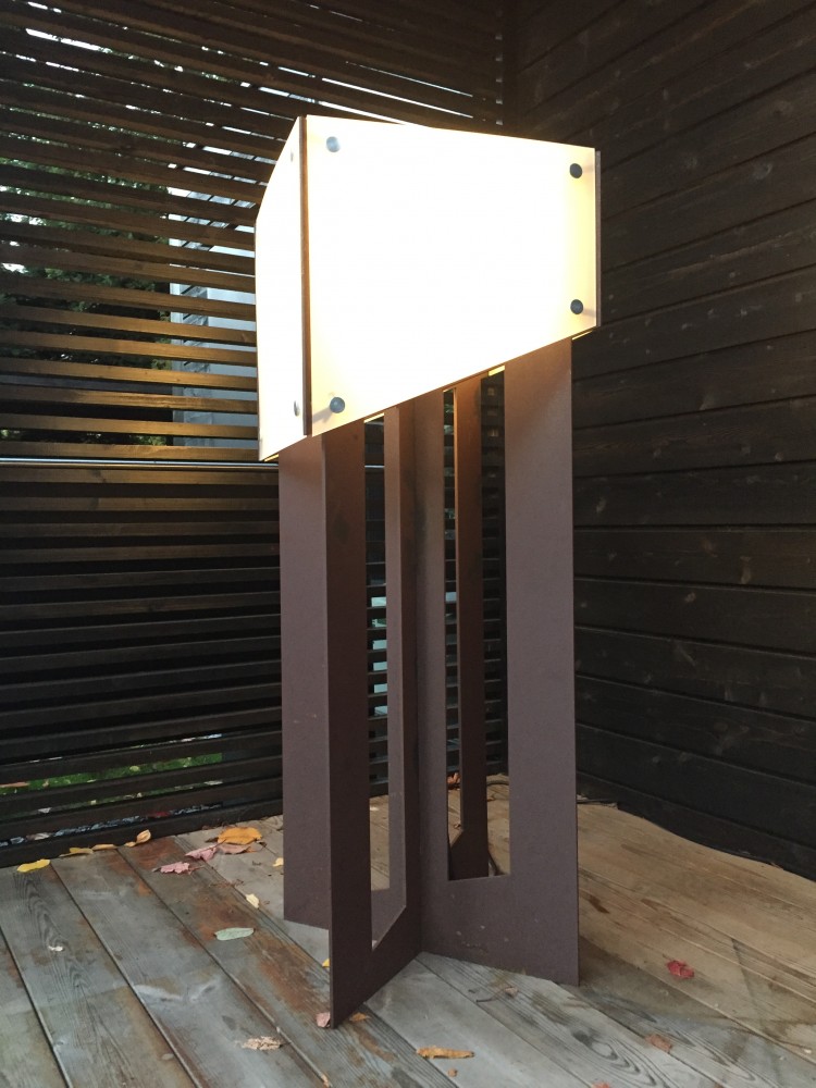 Zeno Costola lamp tuin