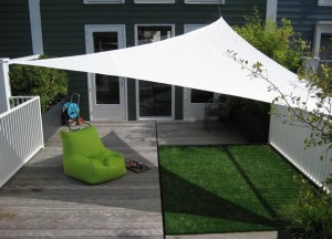 Schaduwdoek ZONZ waterdoorlatend - ZONZ sunsails