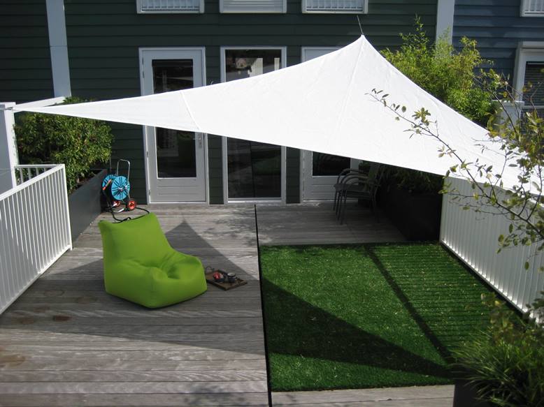 Schaduwdoek ZONZ waterdoorlatend