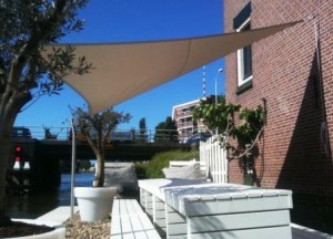 ZONZ schaduwdoek waterdicht - ZONZ sunsails