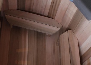 Houten Storvatt Hottub Red Cedar