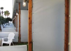 ZONZ Winddoek op maat gemaakt