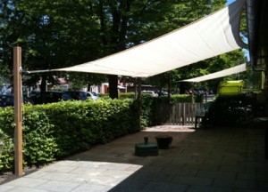 ZONZ  Schaduwdoek vierkant - ZONZ sunsails