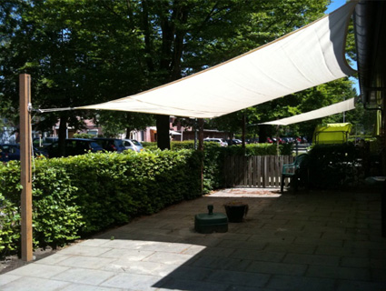 ZONZ  Schaduwdoek vierkant