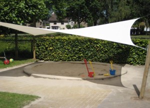 ZONZ  Schaduwdoek vierkant