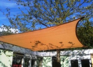 ZONZ  Schaduwdoek vierkant