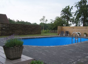 Wilhout wilgentenen schutting