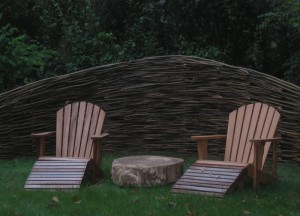 Wilhout wilgentenen schutting ideeën