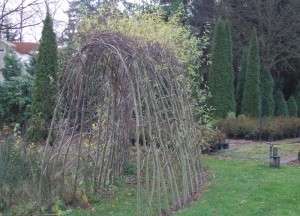 Wilhout wilgentenen schutting ideeën