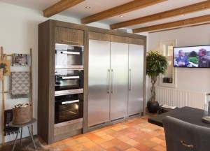 Nostalgische robuuste boeren Tieleman-keuken 