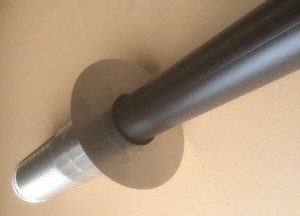 Nisbus voor pelletkachel aansluiting