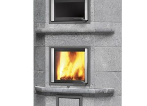 NunnaUuni Hestia Angolo Solo 1 hout hoekkachel met oven - NunnaUuni