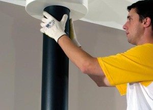 Poujoulat rookkanalen Corten geëmailleerd