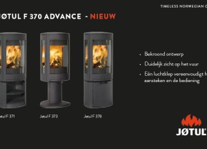 Jøtul F 370 houtkachel serie