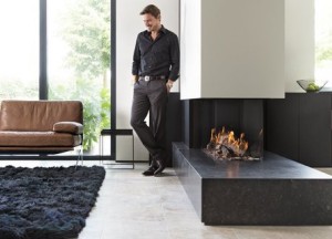 Kalfire gesloten gashaarden met Natural Spark Generator