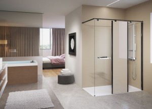 Novellini Inloopdouches Kuadra H - Novellini