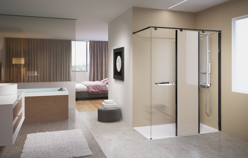 Novellini Inloopdouches Kuadra H