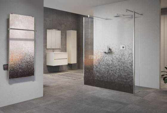 Novellini Inloopdouches Kuadra H In Art - Novellini