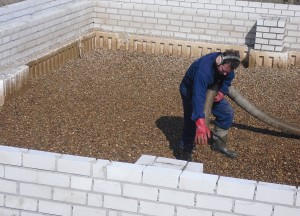 Isoschelp vloerisolatie met schelpen - Isoschelp