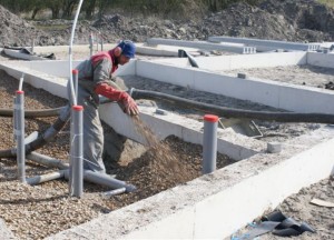 Isoschelp vloerisolatie met schelpen