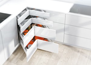 Blum Space Corner ergonomische keuken hoekkast | Blum - Blum