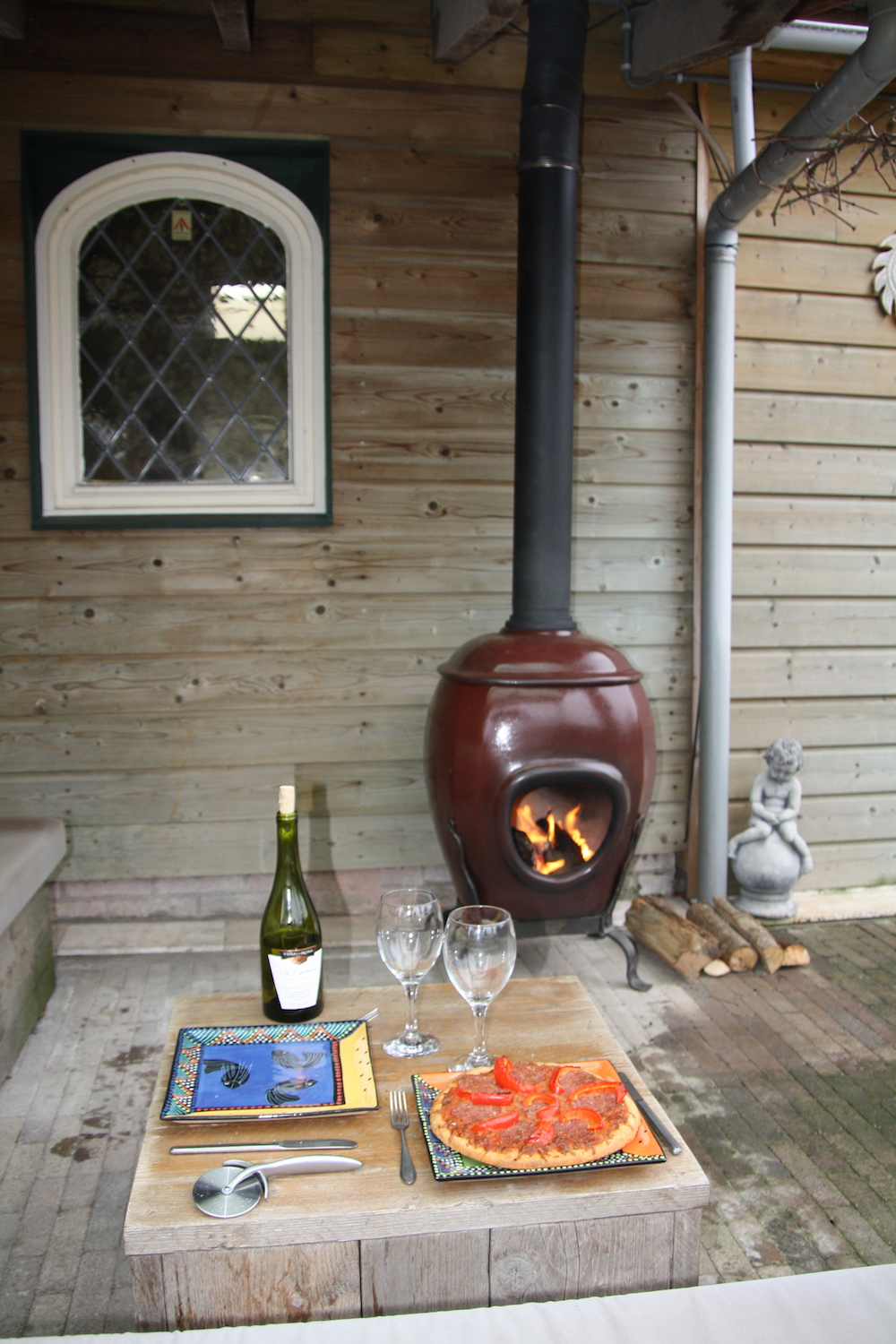 African Flame pothaard voor terras