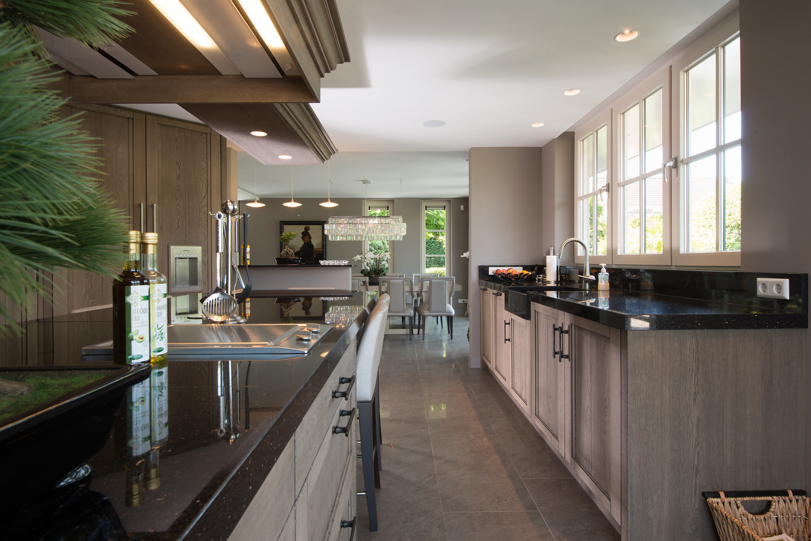 Keuken in landelijke stijl van Tieleman Keukens