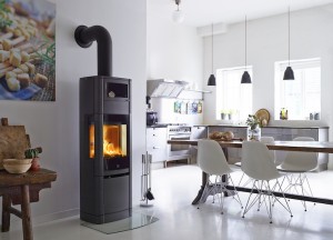 Scan 65 houtkachel hoog Heat Storage System